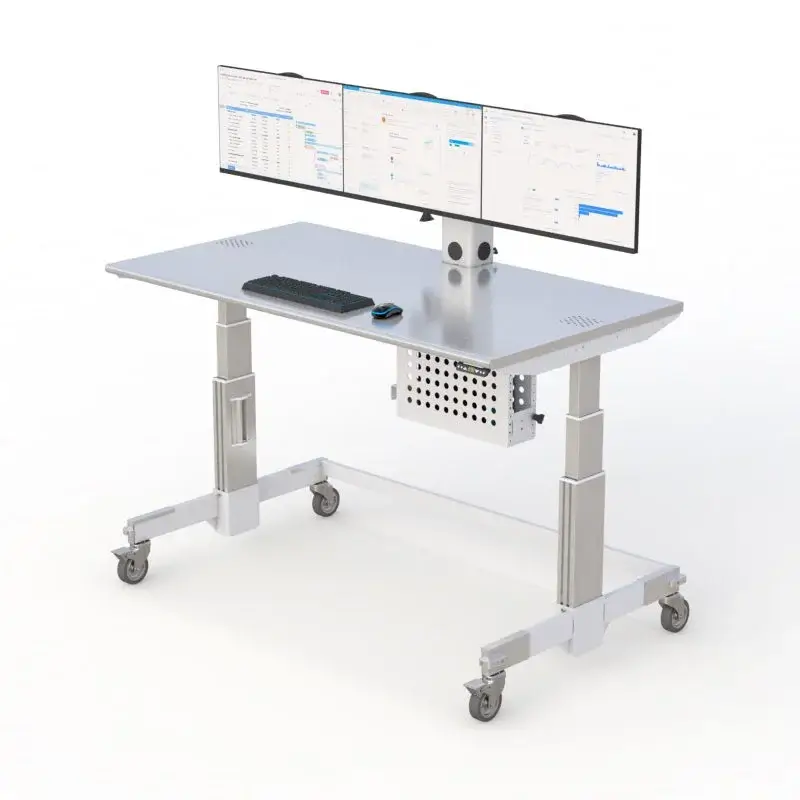 772897-industrial cleanroom mobile computer workstation